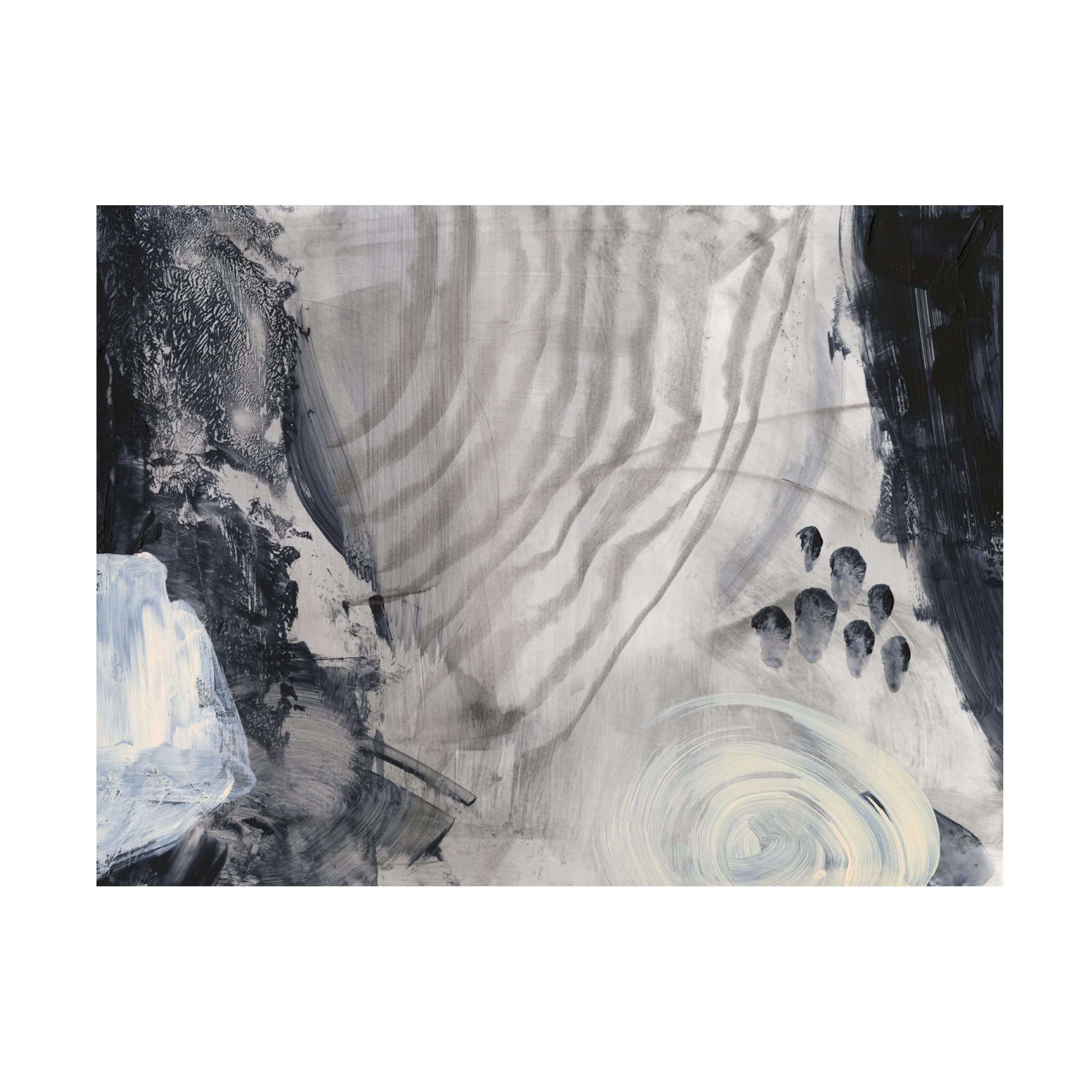 Trademark Fine Art 'Astral Plane III' Canvas Wall Art Painting by Jacob Green - Modern Abstract Home Decor for Living Room, Bedroom & Office
