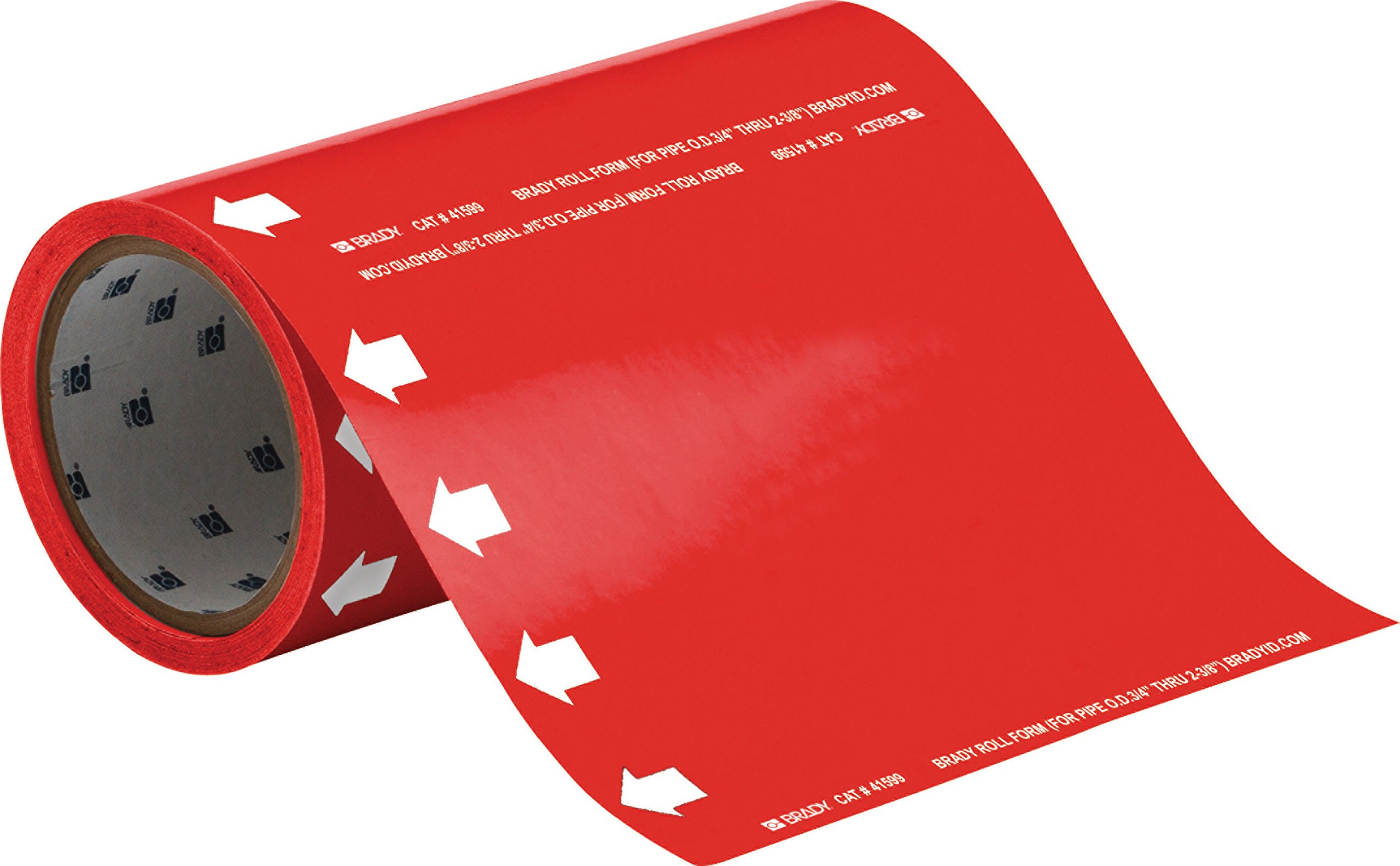 Brady 41599 B-946 Roll Form Pipe Markers - 8