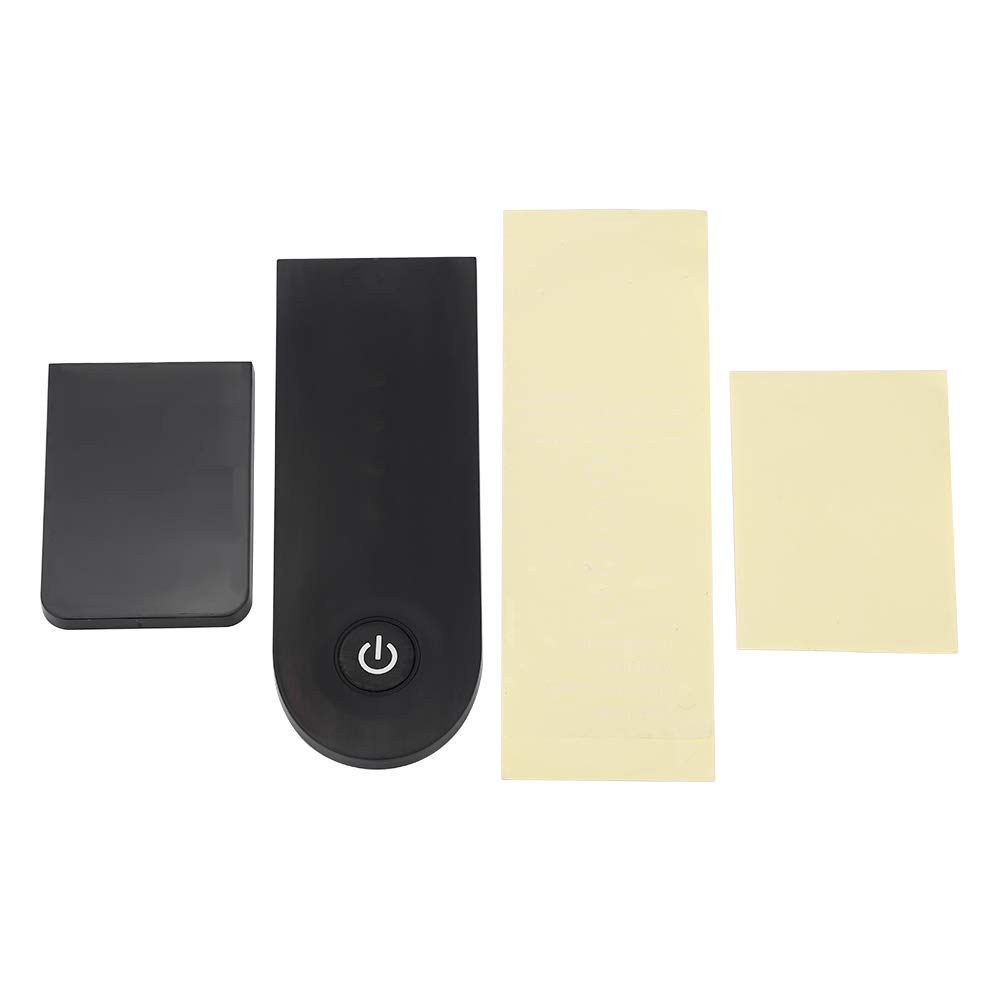 Original Qiilu M365 Electric Scooter Replacement Screen Display Panel Cover - Black Plastic Shell Compatible with Xiaomi M365 Scooter Accessories | DIY Repair & Protection Upgrade for Commuting & Urban Travel