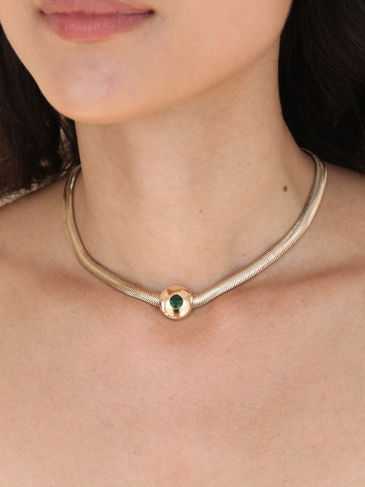 Emerald Green Crystal Pendant Necklace for Women - Elegant Jewelry Gift for Birthday, Anniversary & Special Occasions | Perfect for Parties, Weddings & Everyday Wear