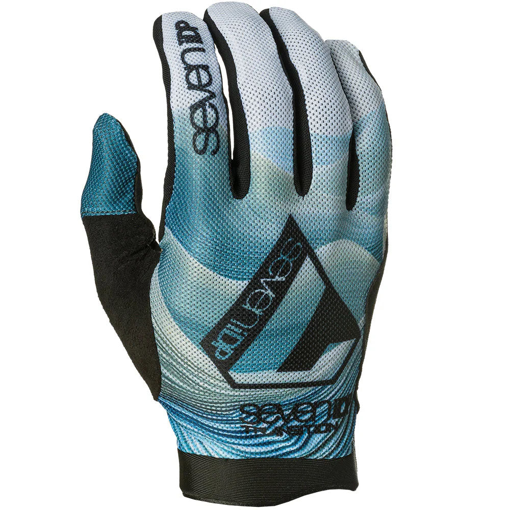 7iDP Transition Gloves - Medium Size, Ice Color - Durable Motorcycle & Cycling Gloves for All-Weather Protection