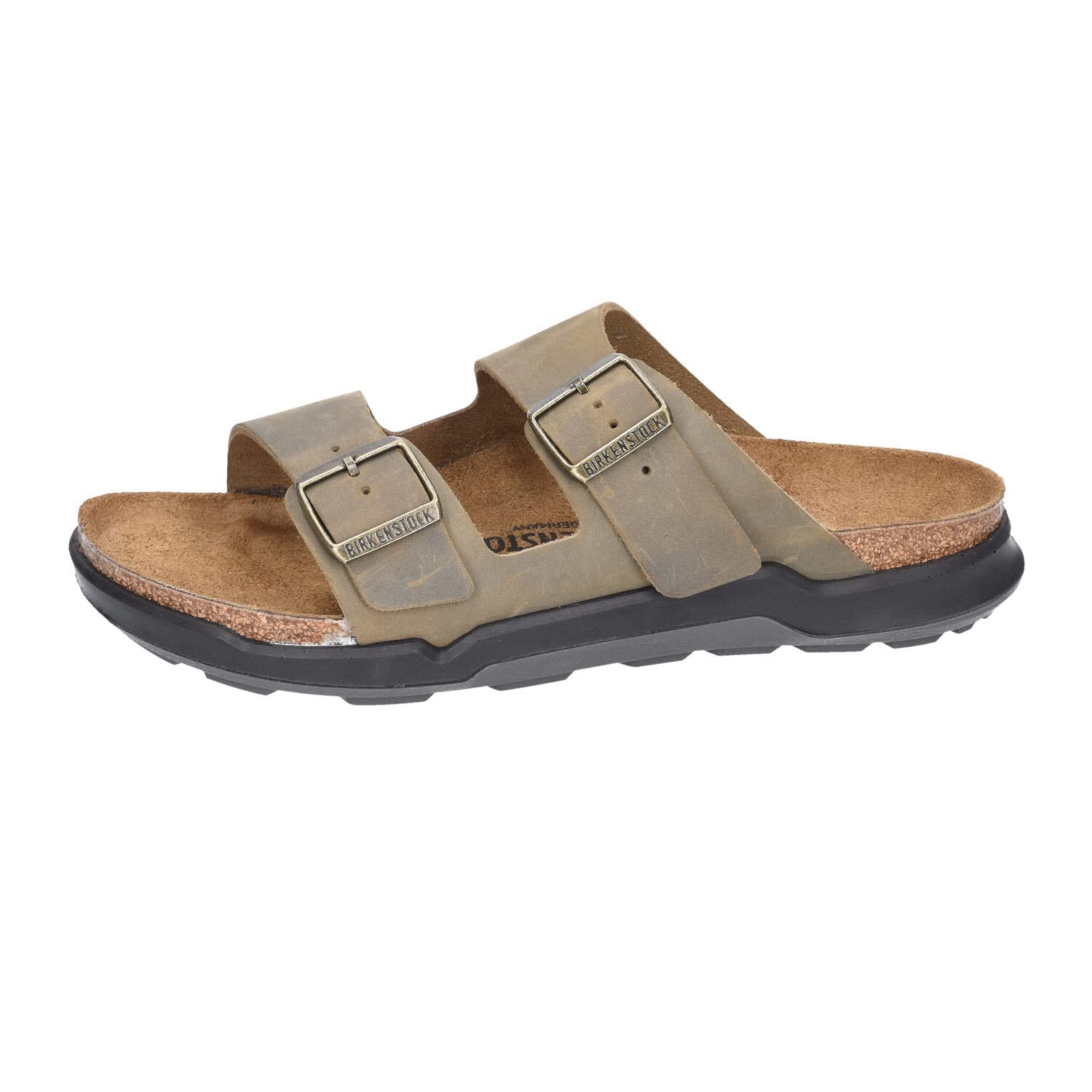 Birkenstock Men's Arizona Soft Footbed Sandals - Comfortable & Supportive Leather Slides for Walking, Travel & Casual Wear