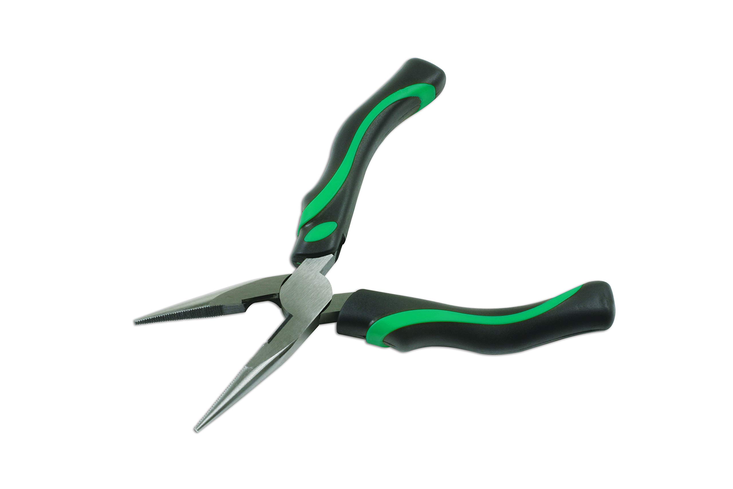 Kamasa Tools 56123 8-Inch Long Nose Pliers - Precision Needle Nose Pliers for Electronics, Jewelry Making & DIY Crafts (200mm)