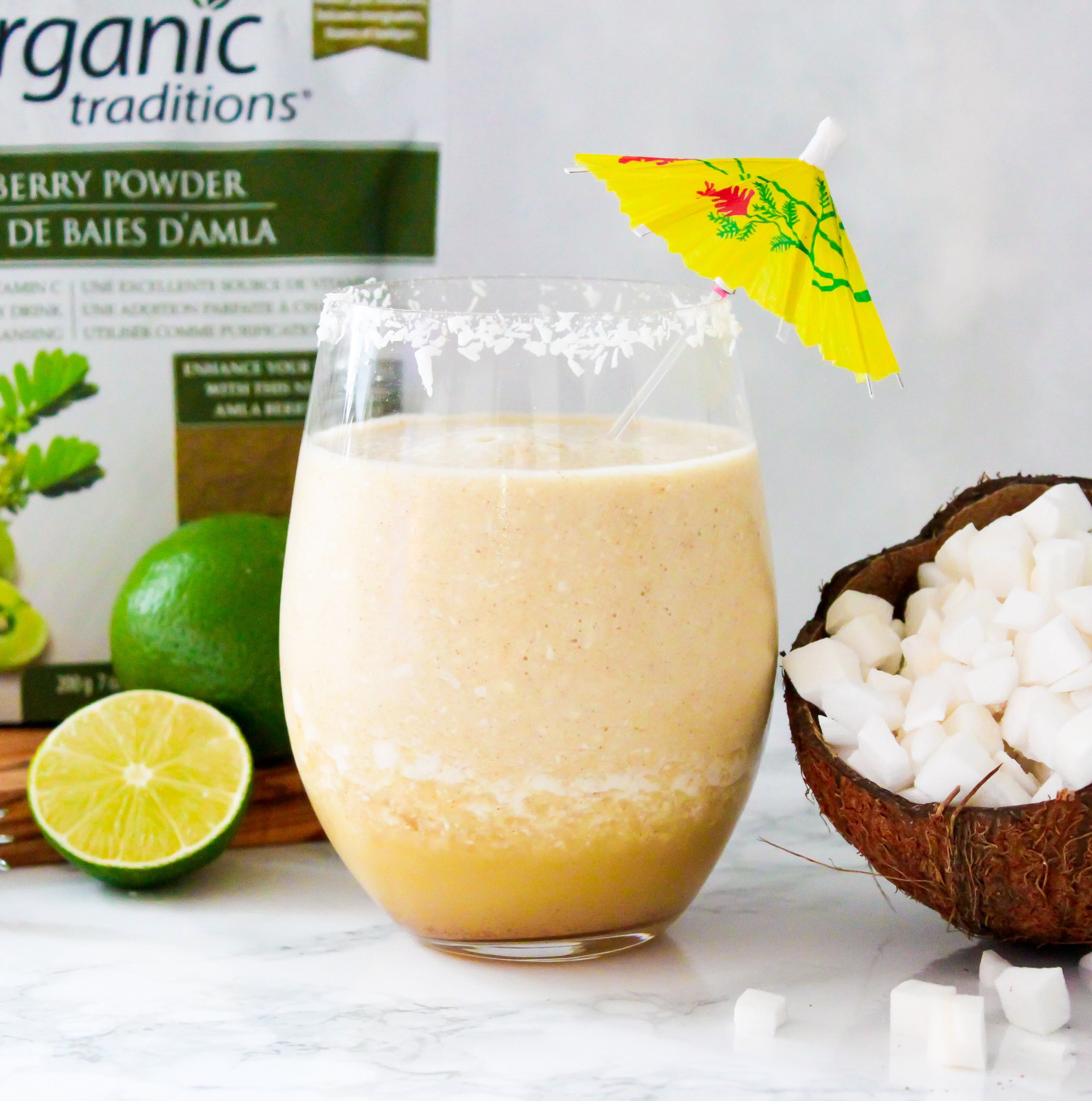 Alma Colada - Tropical Pineapple Coconut Rum Cocktail Mix with Alma Flavor | Perfect for Summer Parties, Beach Vacations & Poolside Relaxation
