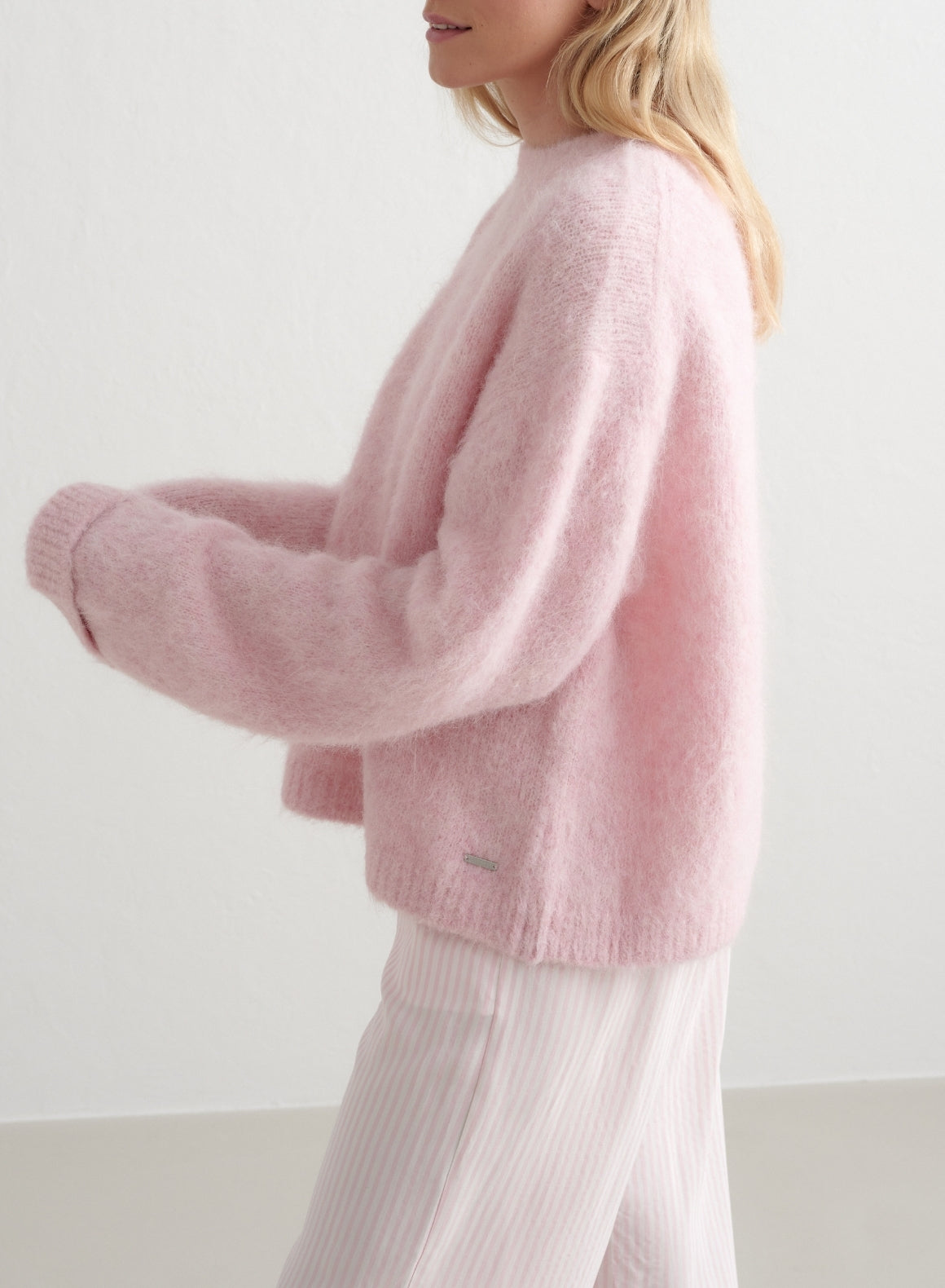 Winter Bloom Alpaca Knit Sweater for Women - Soft Warm Cozy Pullover - Perfect for Christmas, Holiday Outfits & Casual Winter Wear