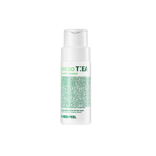 Medi Peel Micro Tea Powder Cleanser - Gentle Exfoliating Face Wash with Natural Tea Extract for Clear Skin | Perfect for Daily Skincare & Acne-Prone Skin