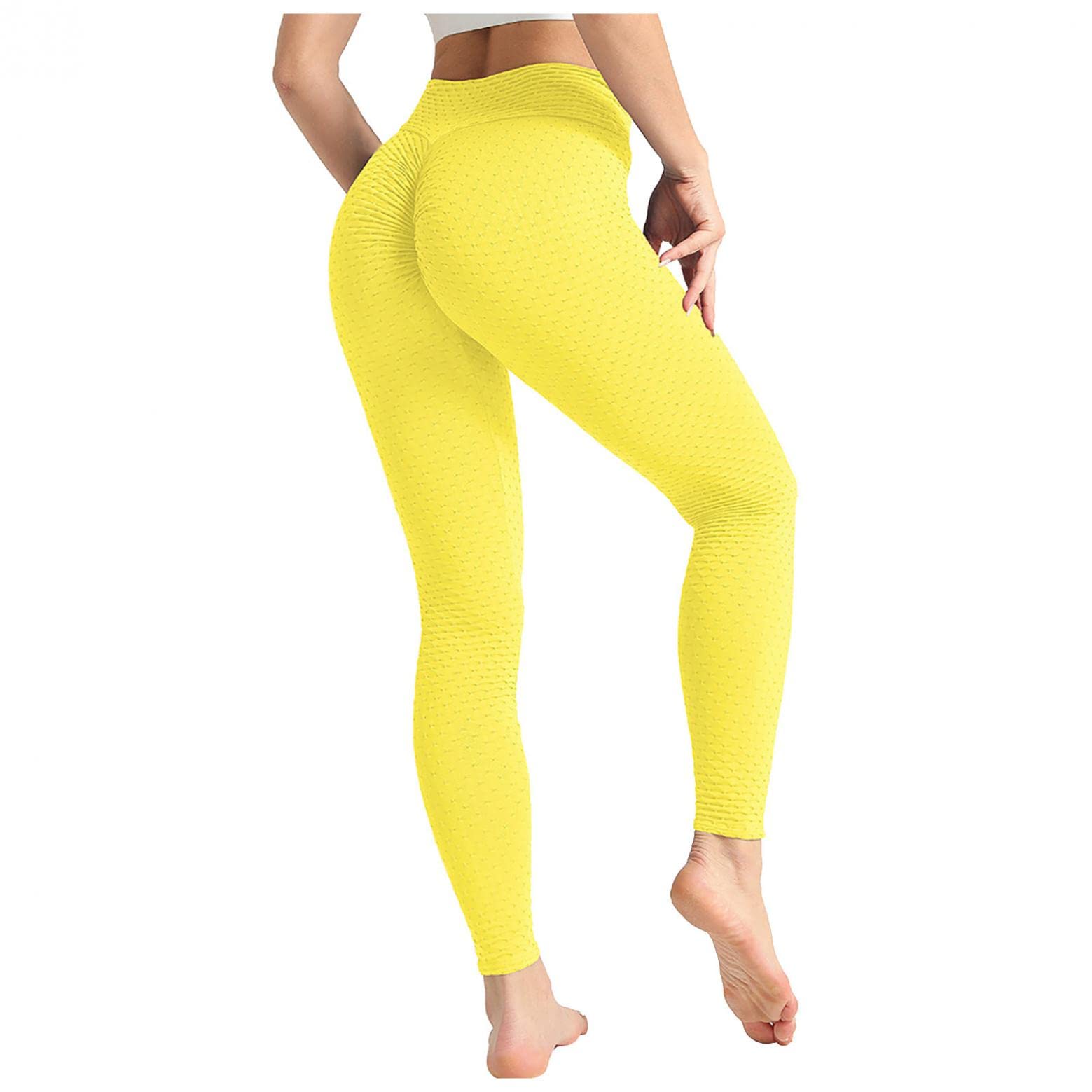 High Waist Yoga Pants for Women with Pockets - Tummy Control Workout Leggings for Running, Gym & Lounge - Butt Lifting Skinny Fit Activewear for Fitness & Everyday Wear