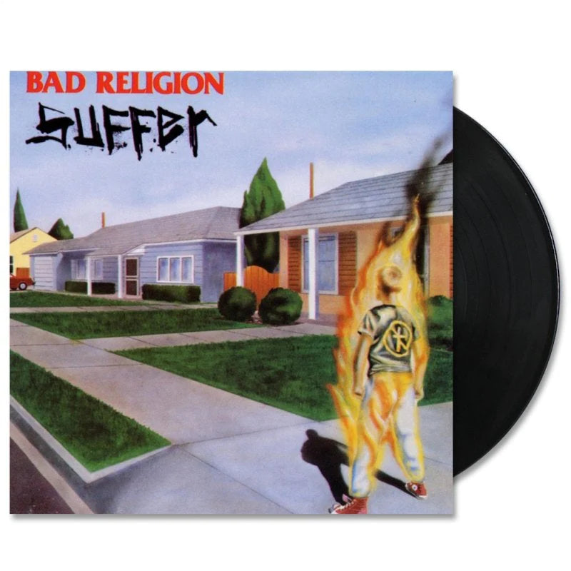 Bad Religion - Suffer Vinyl LP Record | Punk Rock Music Album for Collectors & Fans | Perfect for Home Listening & Music Enthusiasts