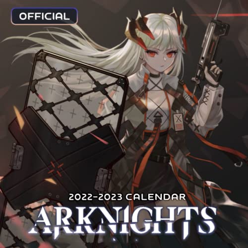 **Official Arknights 2022-2023 Monthly Calendar - Video Game Themed Planner & Gift for Fans - Perfect for Gaming Rooms, Offices, and Collectors**