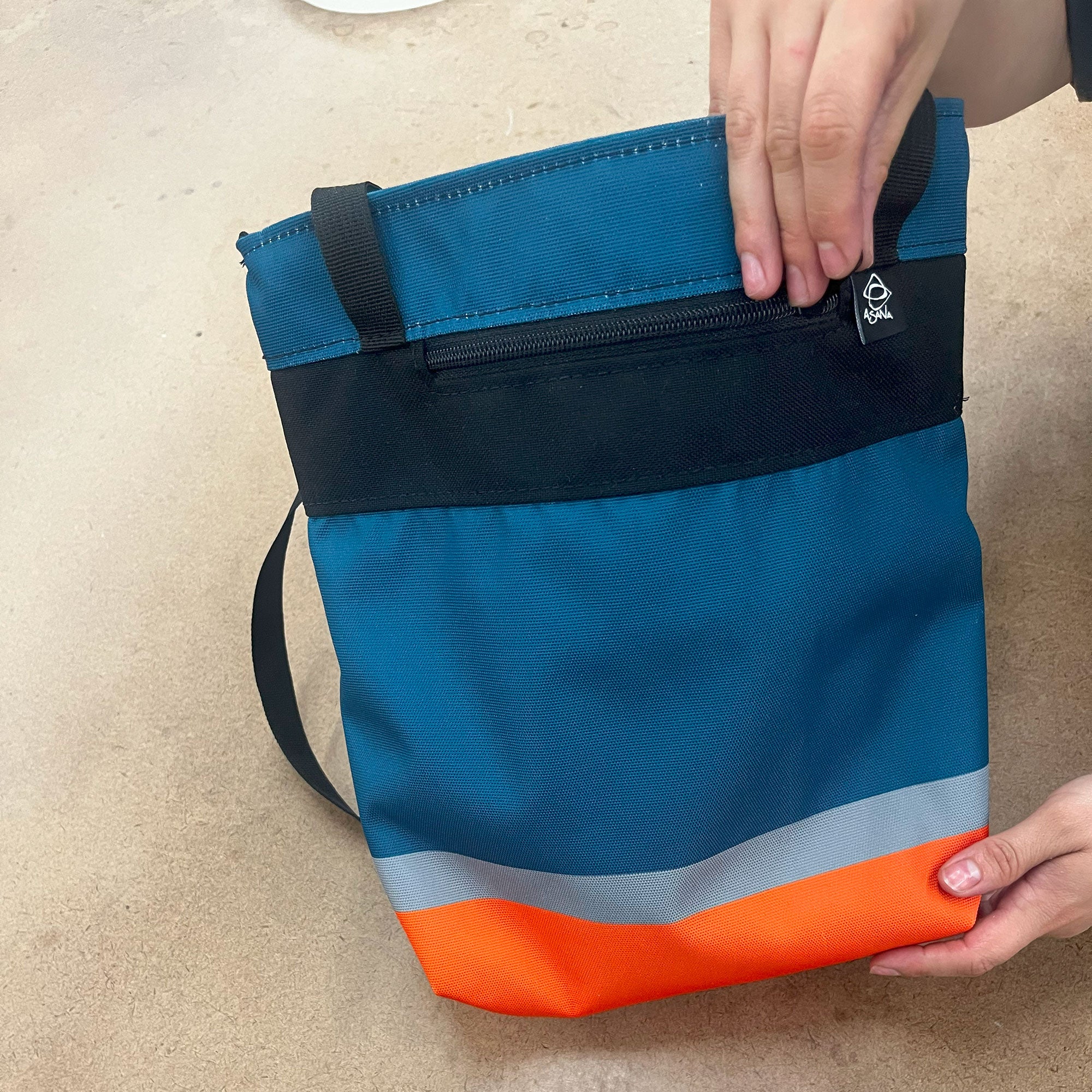 Scrap Project Tote Bag - Eco-Friendly DIY Craft Tote for Sewing, Quilting & Fabric Storage - Perfect for Artists, Crafters & Creative Projects
