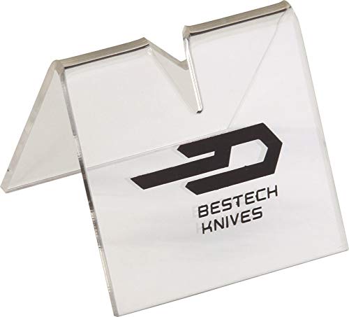Bestech Knives Acrylic Knife Stand BTKM14 - Premium Knife Display Holder for Kitchen, Office & Collection - Perfect for Organizing Chef Knives, Pocket Knives & Collectible Blades