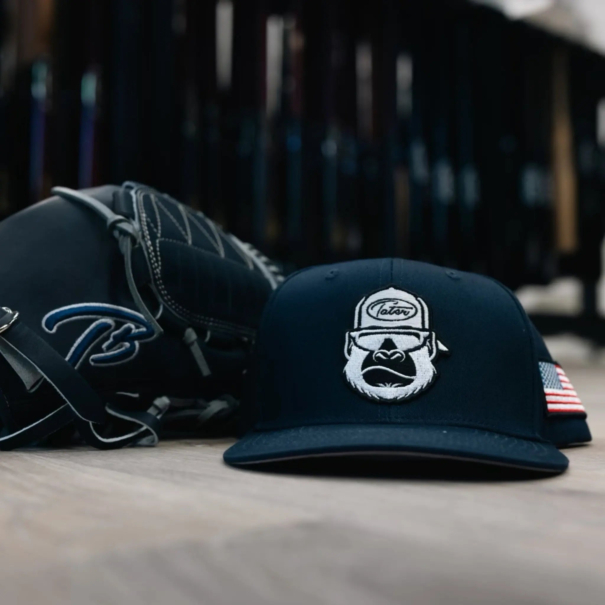 KONG Navy Snapback Hat - Adjustable Baseball Cap for Men & Women - Stylish Casual & Outdoor Wear - Perfect for Sports, Hiking, and Everyday Fashion