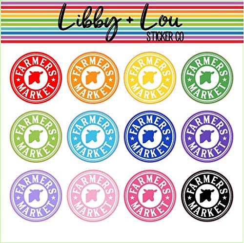 Farmers Market Planner Stickers - Organize & Decorate for Market Days | Libby + Lou