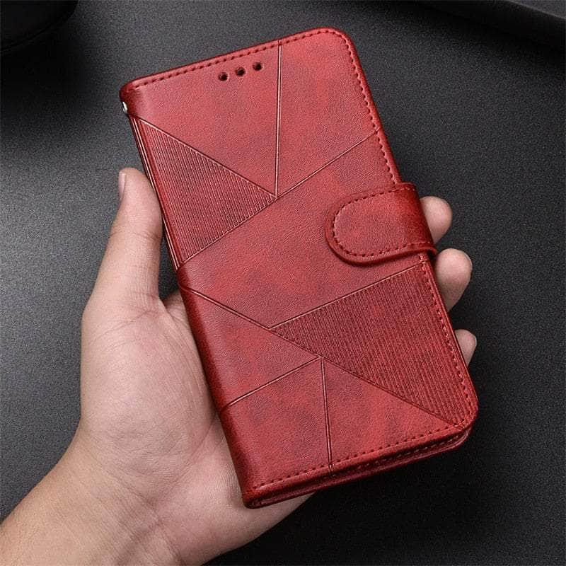 Premium Leather Wallet Case for Samsung Galaxy S22 Plus - Slim Flip Cover with Card Slots & RFID Protection | Perfect for Business, Travel & Everyday Use