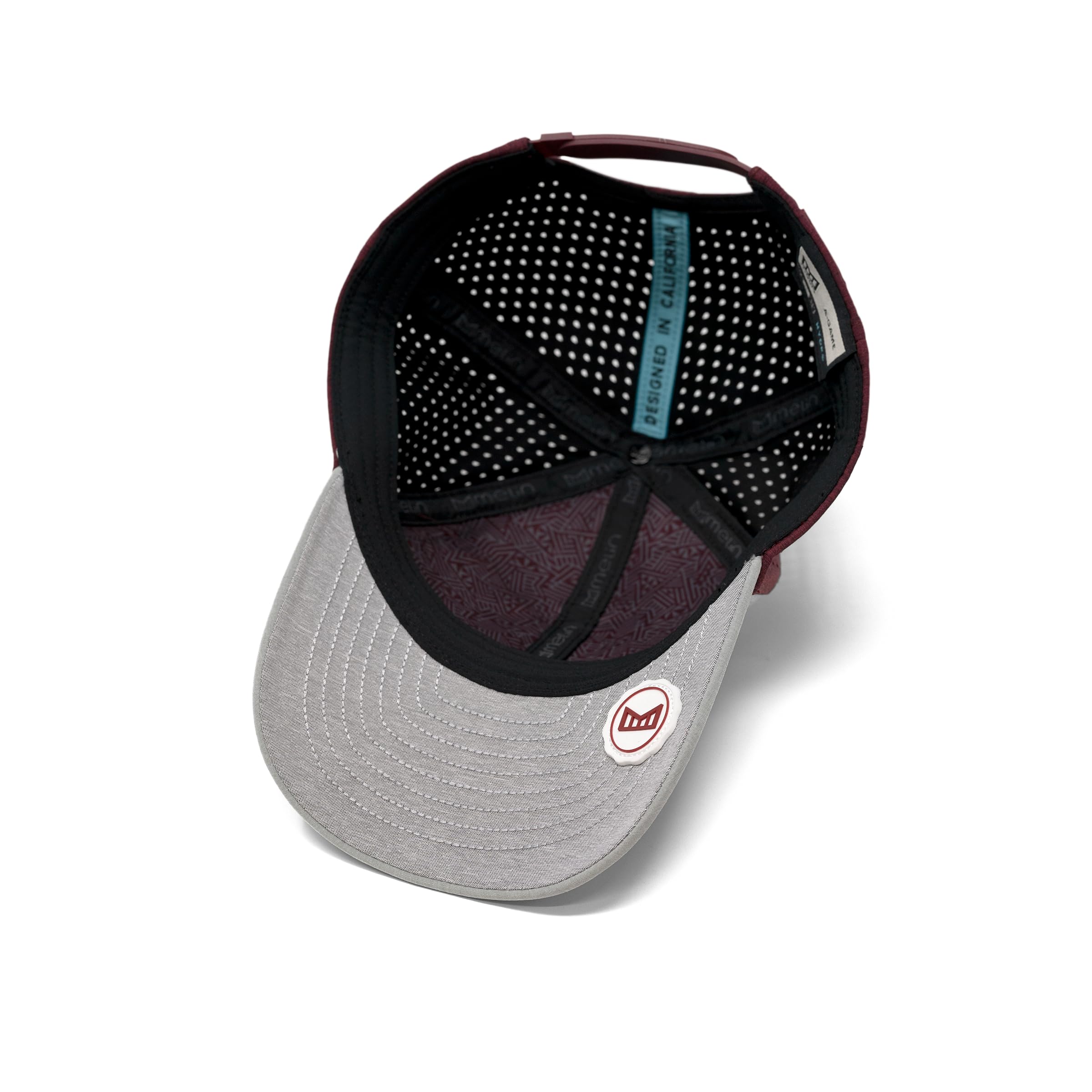 Melin A-Game Hydro Performance Snapback Hat - Water-Resistant Baseball Cap for Men & Women - Golf, Running, Workout & Outdoor Activities Hat