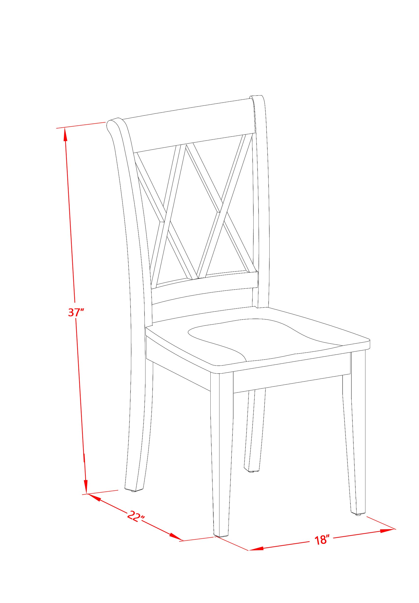 East West Furniture 5-Piece Dining Set with Drop-Leaf Table & 4 Chairs, 30x48 Inch, Linen White – Perfect for Small Kitchens, Breakfast Nooks & Compact Dining Spaces