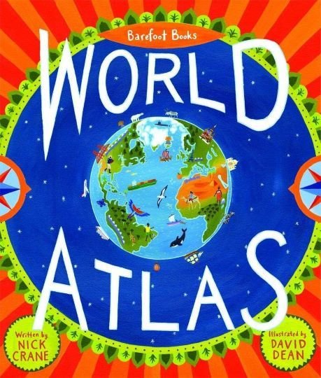 Nick Crane: Illustrated World Atlas by David Dean - Perfect for Geography Enthusiasts & Classroom Learning