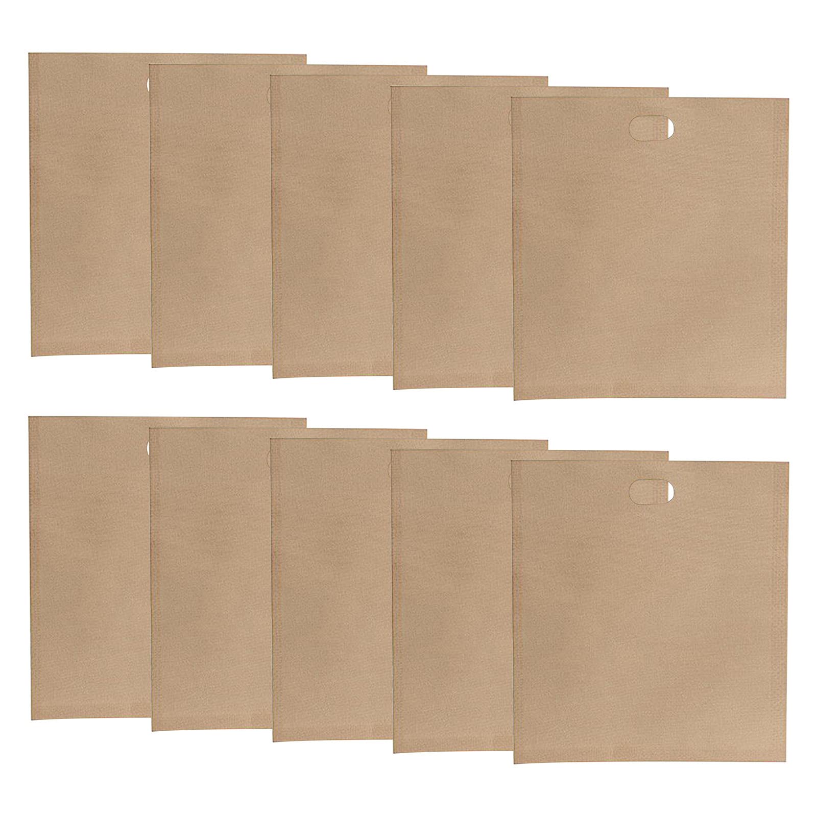 Reusable 10-Pack Kitchen Sandwich Bags for Toasters - Perfect for Grilled Cheese, Sandwiches & Quick Breakfast Prep | Eco-Friendly & Durable