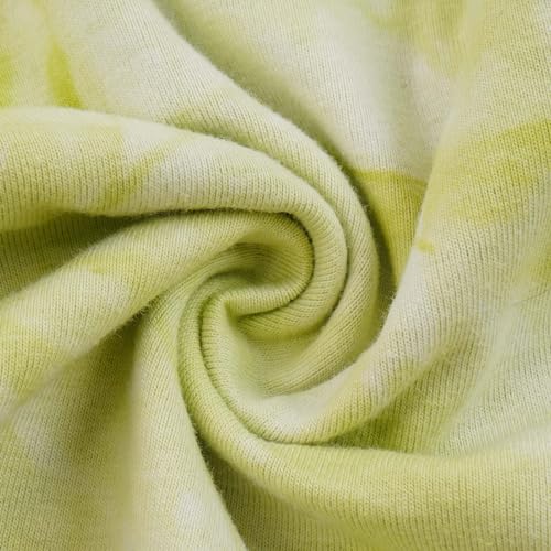 Green tie dye
