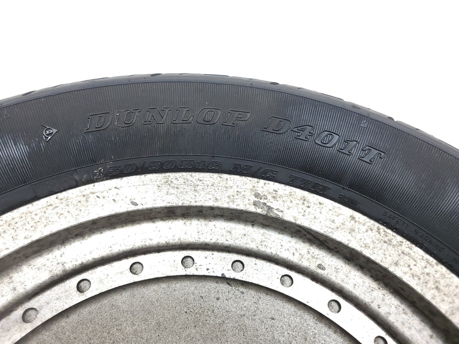 Harley Davidson Sportster 883 1200 Rear Wheel Rim & Tire 150/80B16 OEM Replacement - Perfect for Motorcycle Upgrades & Custom Builds