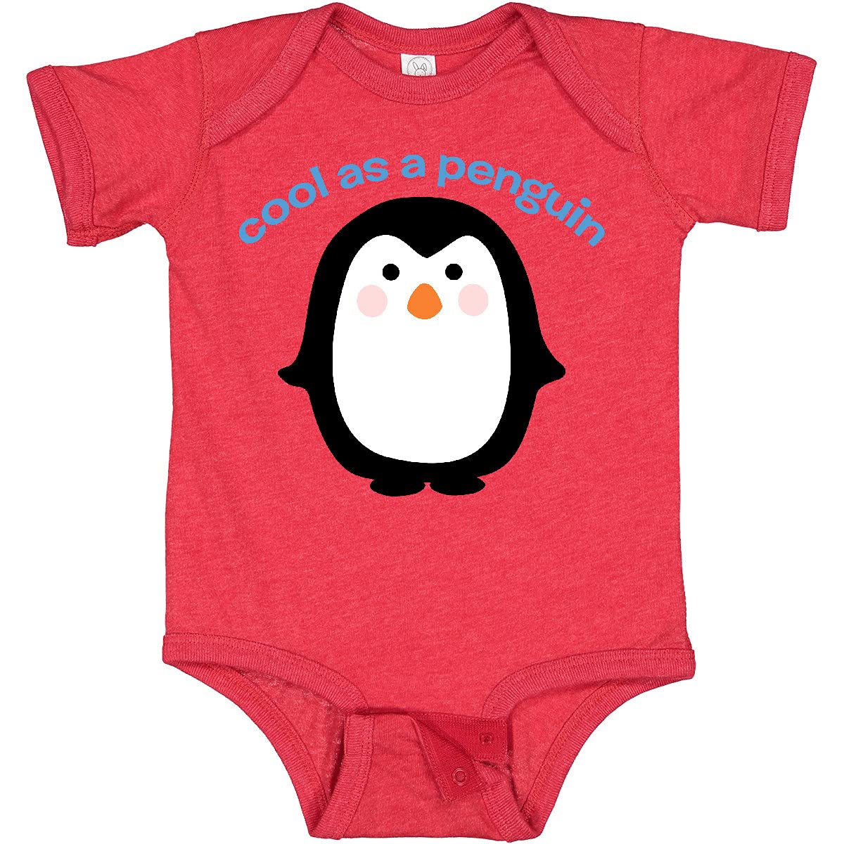 Inktastic Cool As a Penguin Baby Bodysuit - Cute Penguin Design 100% Cotton Infant Onesie for Boys & Girls - Perfect for Playdates, Photo Shoots & Everyday Wear