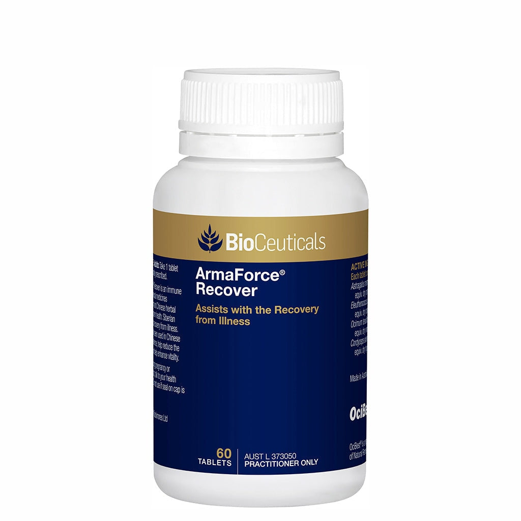 BioCeuticals Armaforce Recover - Immune Support Supplement with Echinacea, Andrographis & Olive Leaf Extract - Boost Immunity & Recovery After Illness - Perfect for Cold & Flu Season, Travel & Stressful Times