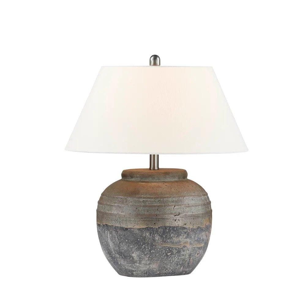 Garrison Lamp 72577 - Vintage Industrial Style Metal Desk Lamp with Adjustable Arm for Home Office, Study, or Workshop Lighting