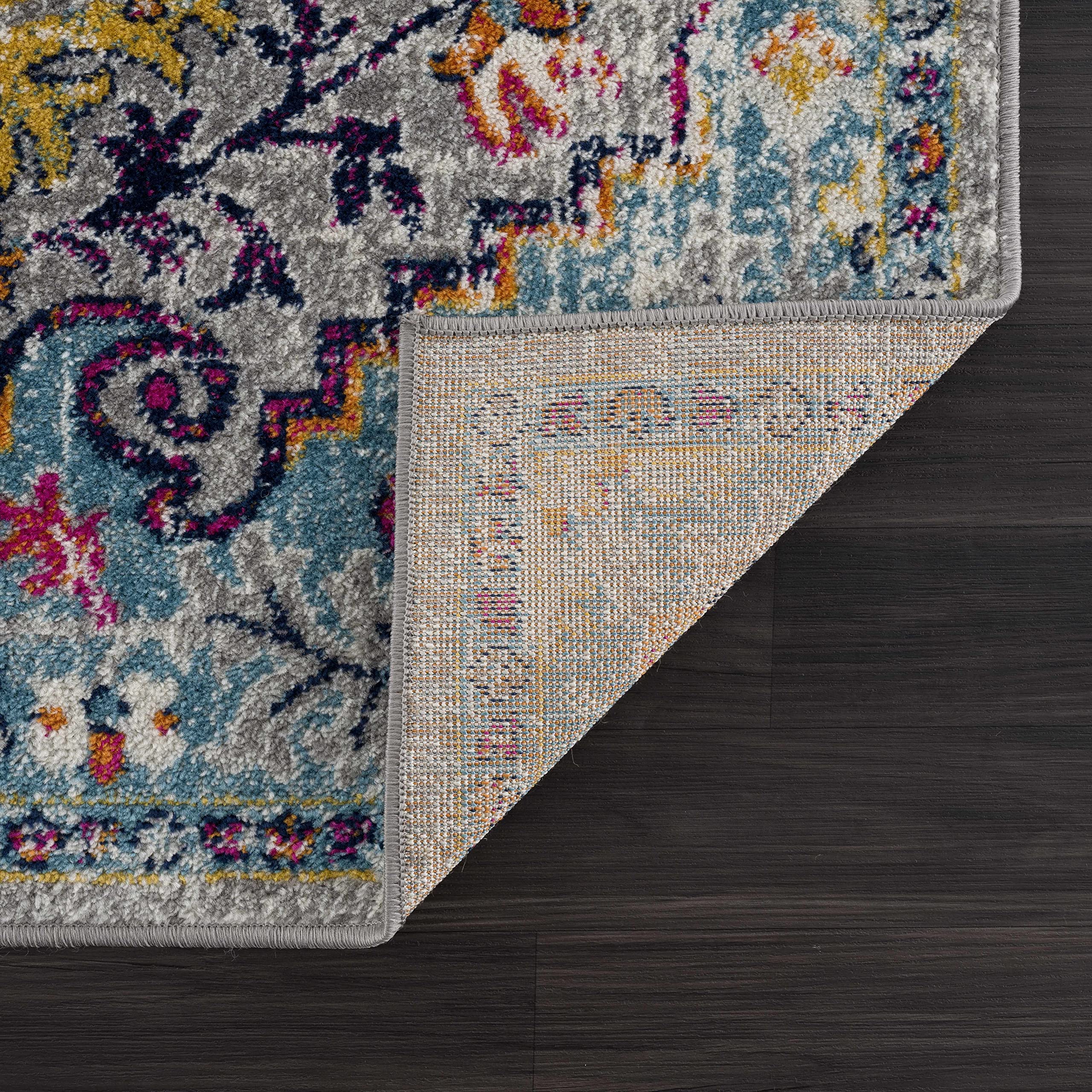 Premium Hauteloom Delanson Traditional Area Rug for Living Room & Bedroom - 9' x 12'6