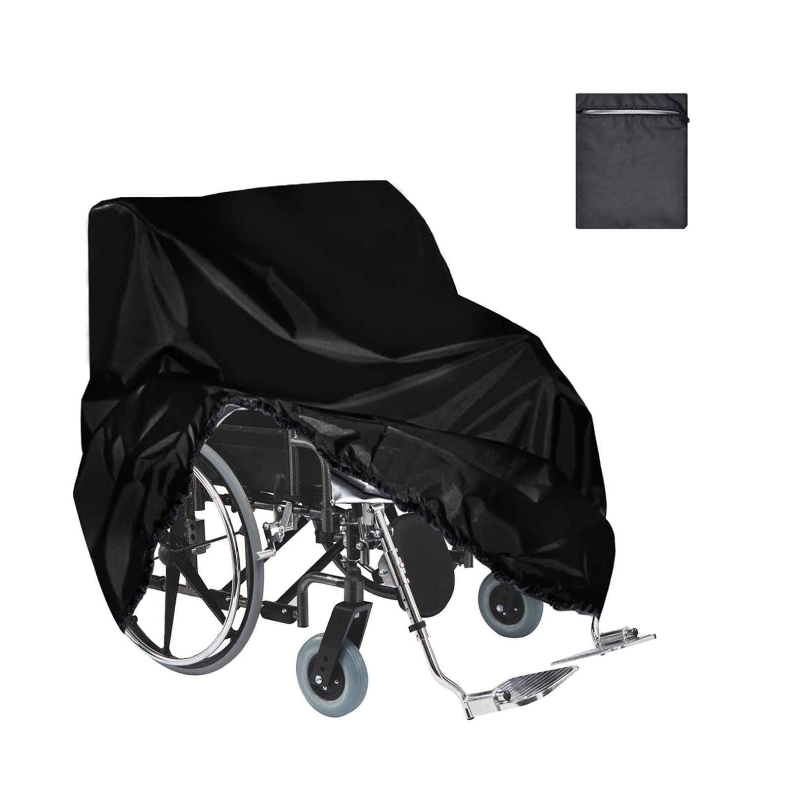 Waterproof Wheelchair Cover & Rollator Bag Set for Travel - Durable & Lightweight Wheelchair Accessories for Seniors & Disabled - Perfect for Airplanes, Outdoor Adventures & Daily Use