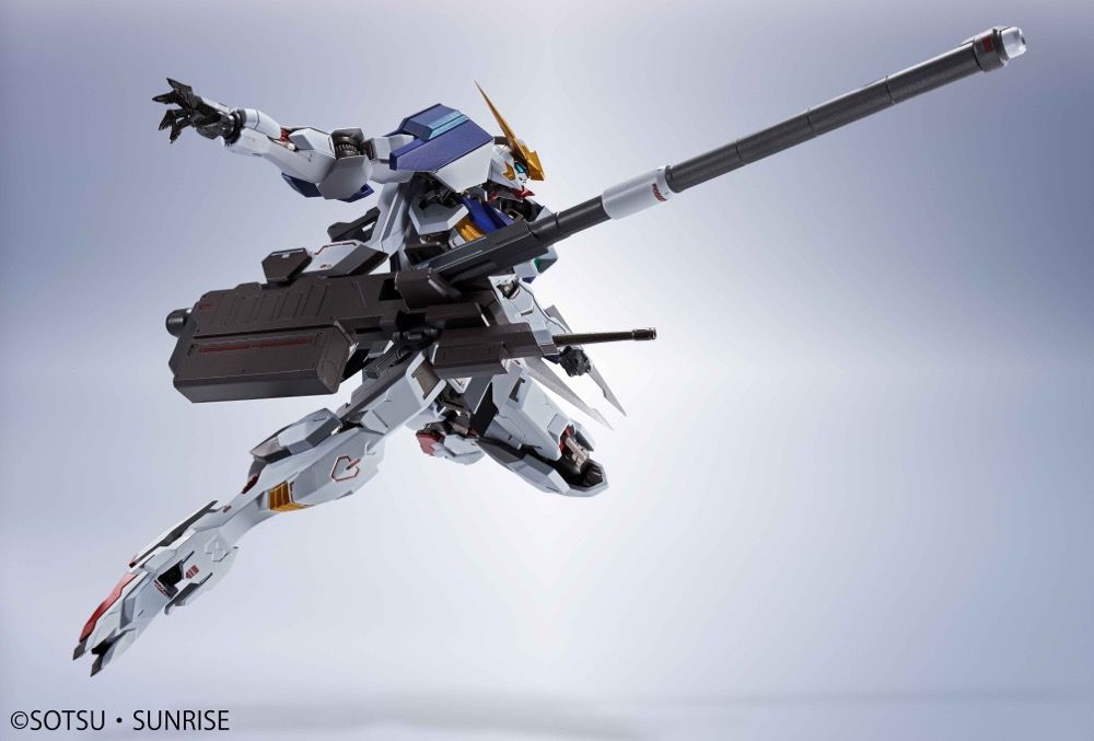 Bandai Metal Robot Spirits Gundam Iron Blooded Orphans ASW-G-08 Gundam Barbatos (1st-4th Form) Action Figure - High-Quality Collectible Model Kit for Anime Fans & Display | Perfect for Home Decor, Office Display & Gundam Collections