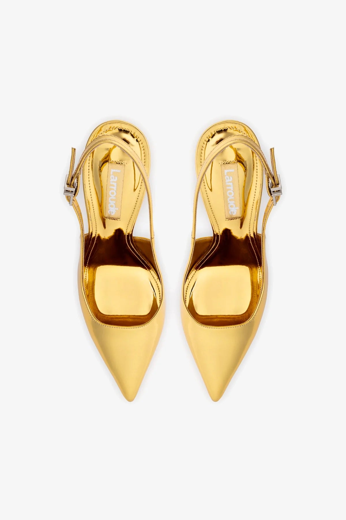 Kaitlan Gold Specchio Pump - Elegant High Heel Shoes for Women | Perfect for Weddings, Parties & Evening Events