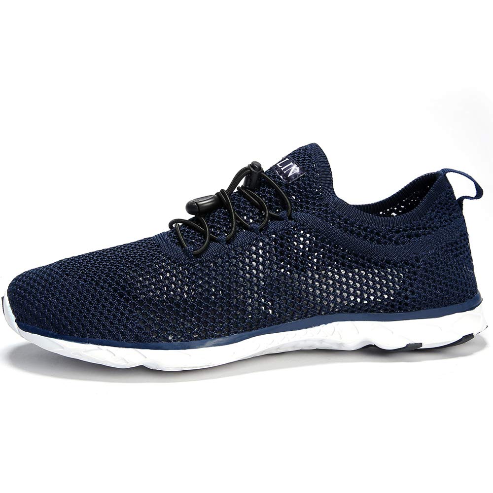 Men's Quick Drying Aqua Water Shoes - Lightweight Swim Shoes for Beach, Pool, Surfing & Water Sports