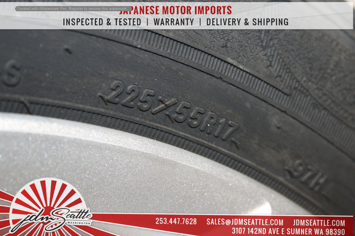 Original SUBARU OUTBACK 17X7 OEM Wheel Set - 4 Rims & Tires Included | Perfect for Replacement, Off-Road Adventures & Winter Driving