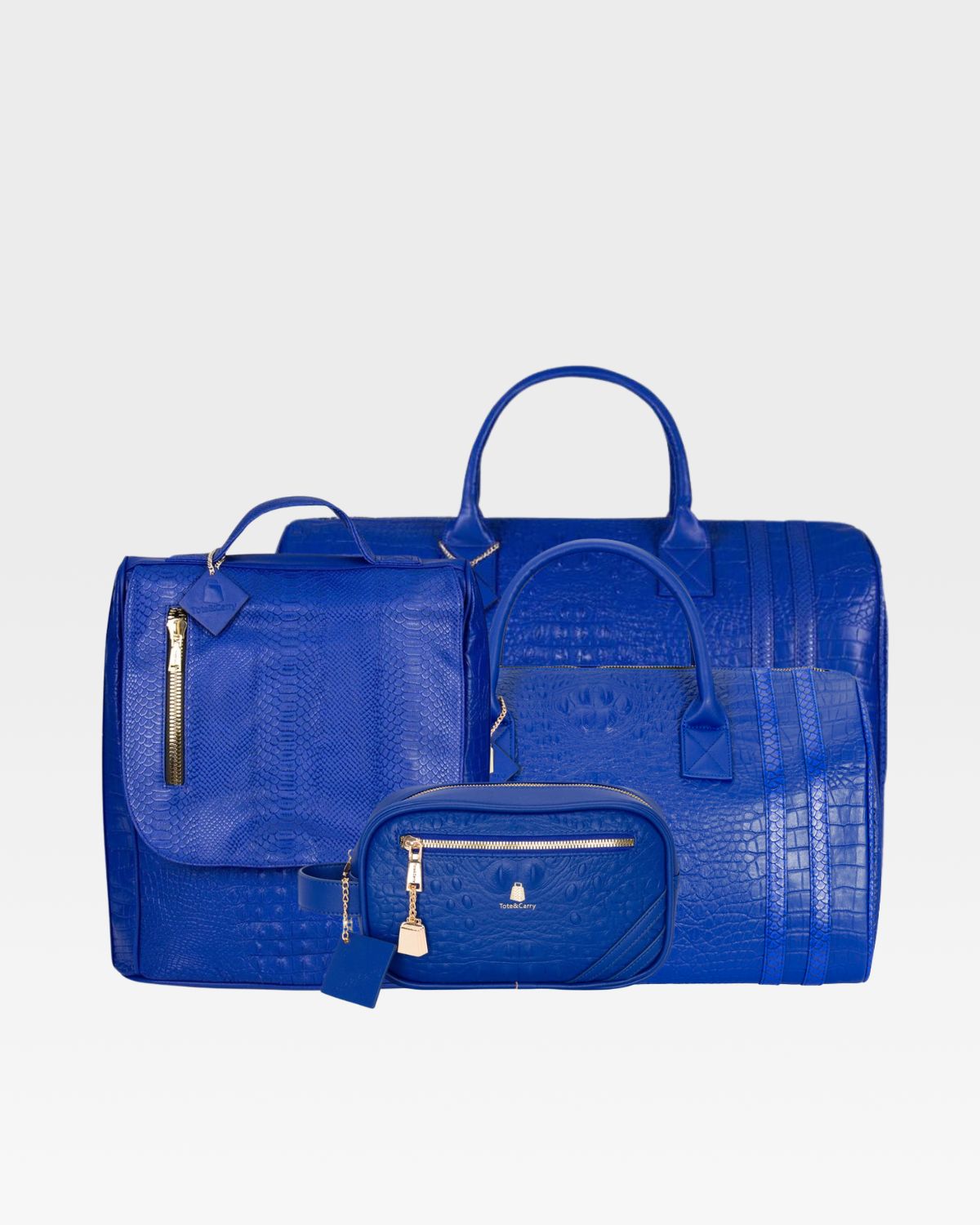 Apollo 2 Premium Travel Set - 4-Piece Luggage Collection with TSA Lock (Carry-On, Check-In, Weekender & Toiletry Bag) - Perfect for Business Trips & Family Vacations