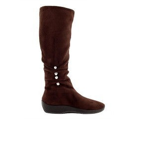 Arcopedico Women's Liana Brown Comfort Boots - Lightweight & Supportive Footwear for Walking, Travel & Everyday Wear