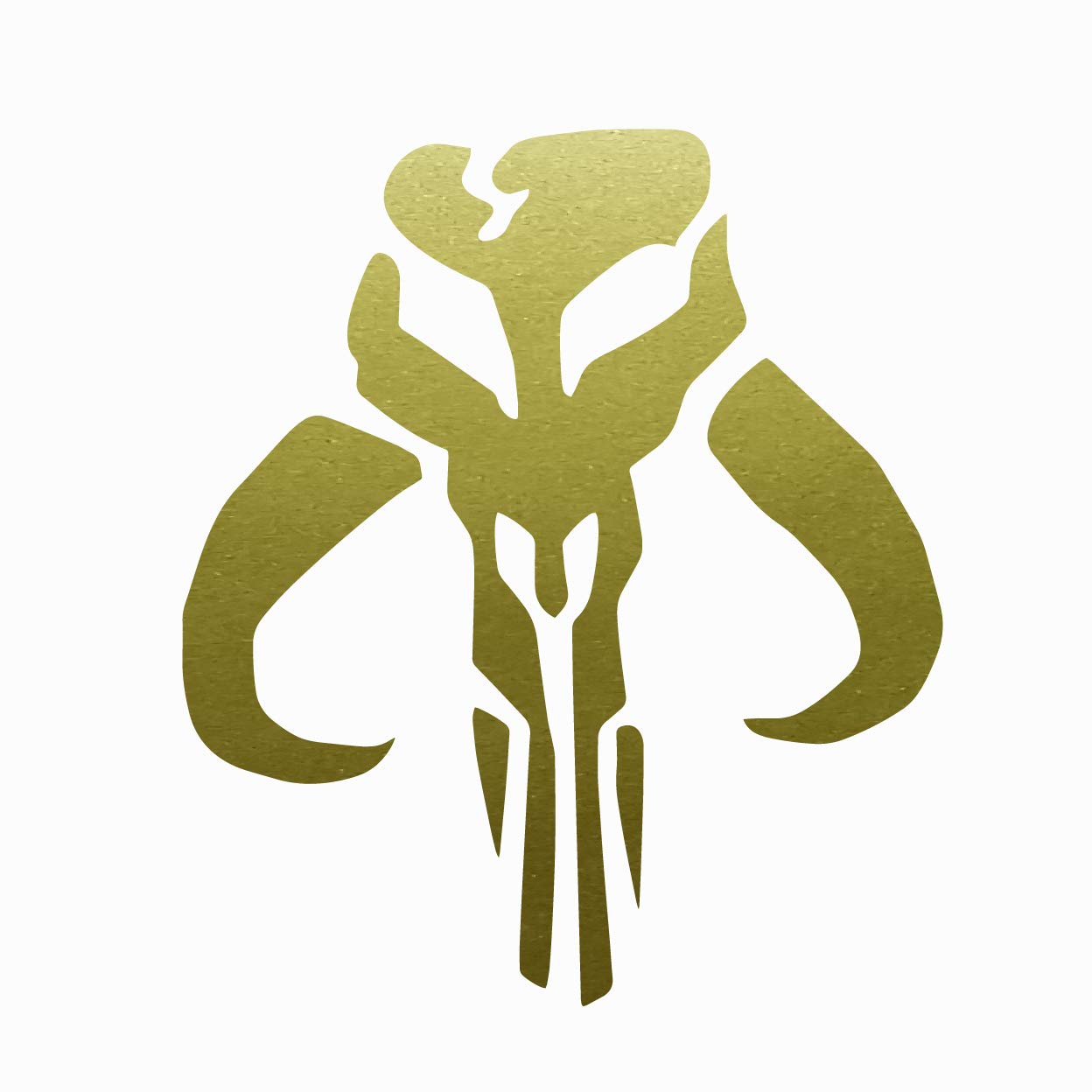 Premium Mythosaur Extra Large Gold Vinyl Decal Sticker - Durable Waterproof Decoration for Laptops, Cars, Windows & Walls - Star Wars Inspired Gift for Fans