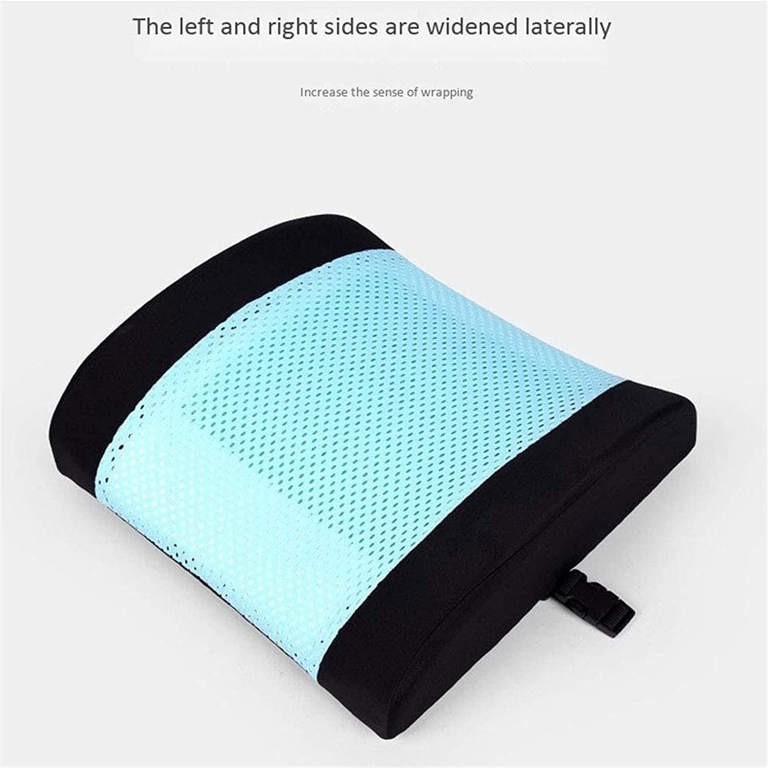 **Orthopedic Memory Foam Seat Cushion for Office Chair, Wheelchair & Gaming Chair – Sciatica & Back Pain Relief, Ergonomic Support – Blue – Perfect for Work, Study & Long Sitting Sessions**