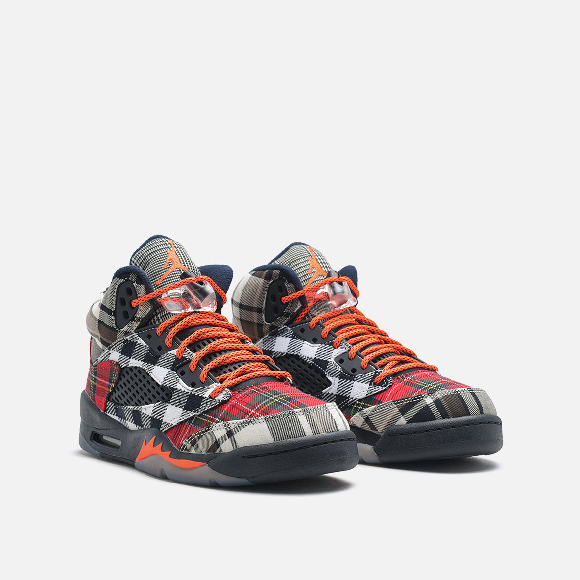 Air Jordan 5 Retro (GS) Plaid Basketball Shoes for Kids - Stylish Sneakers for School, Sports & Casual Wear