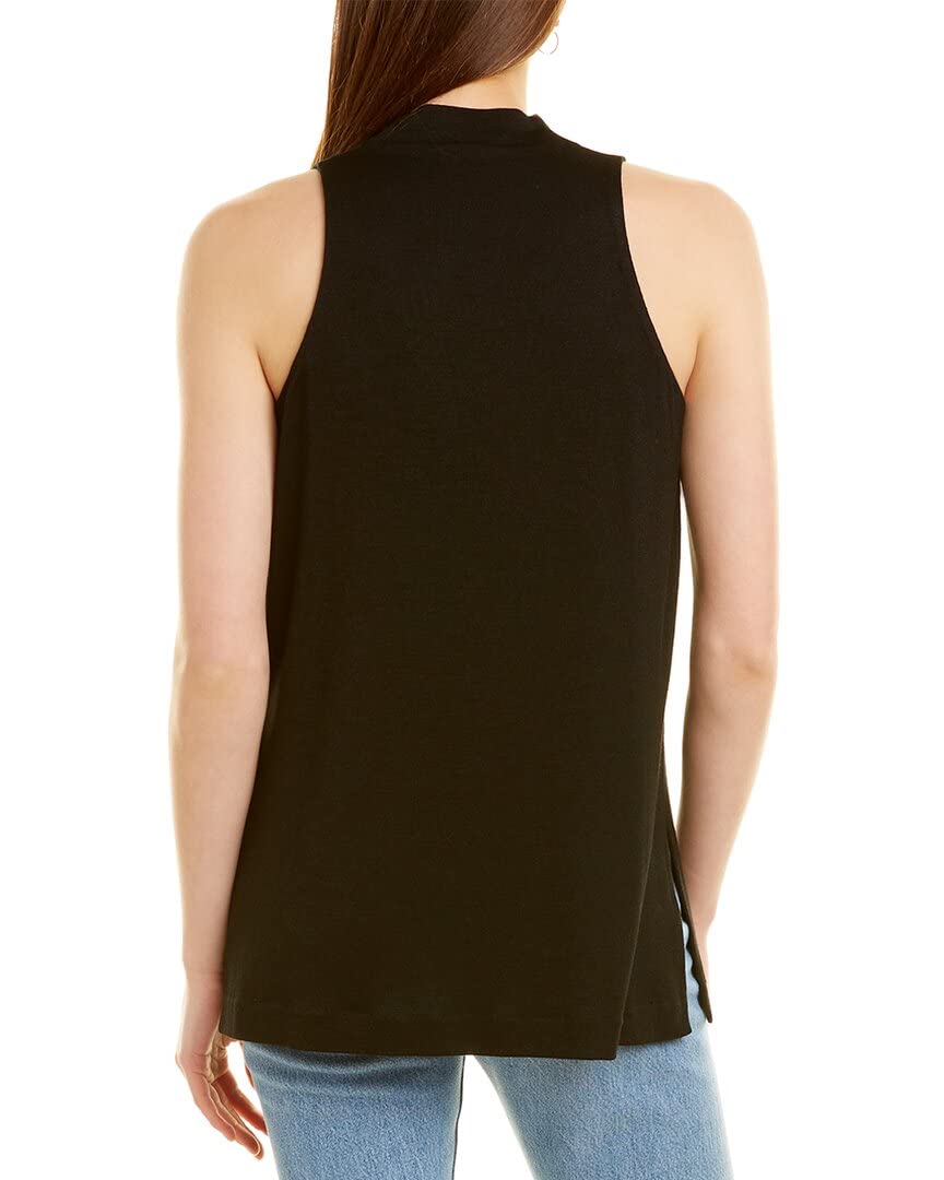 Vince Women's Sleeveless Funnel Neck Tunic Top - Casual Summer Blouse for Work, Travel & Date Night | Lightweight Comfortable Stretchy Fabric