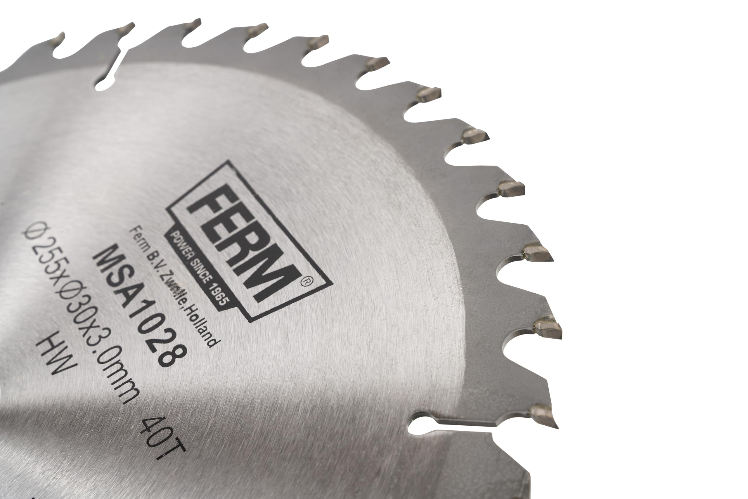 FERM MSA1028 Premium Circular Saw Blade - 7-1/4 Inch, 24T, Carbide Tipped for Wood Cutting - Perfect for DIY Projects, Carpentry & Home Renovations