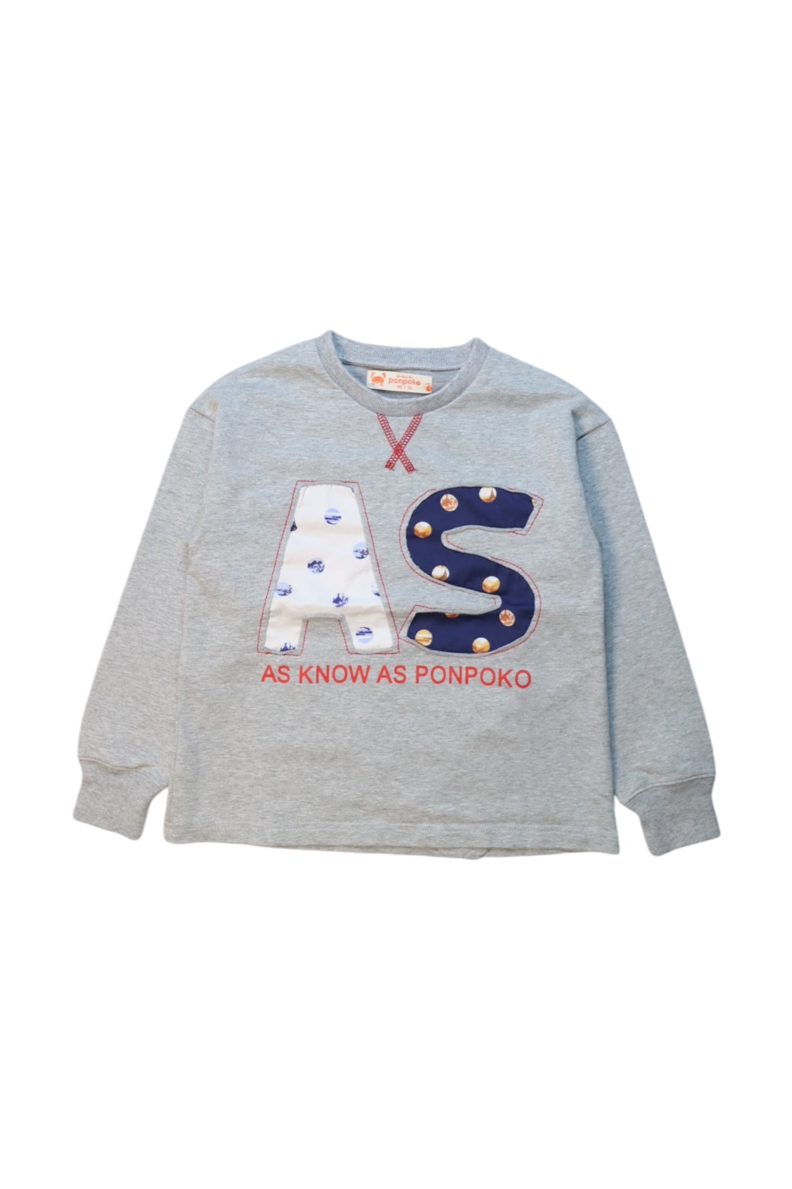 Ponpoko Crewneck Sweatshirt for Toddlers 4T - Soft Cotton Pullover for Boys & Girls - Perfect for Playdates, Preschool & Casual Outings