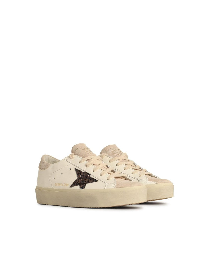 Hi Star Leather Sneakers for Men & Women - Comfortable Casual Walking Shoes for Everyday Wear - Perfect for Work, Travel & Outdoor Activities