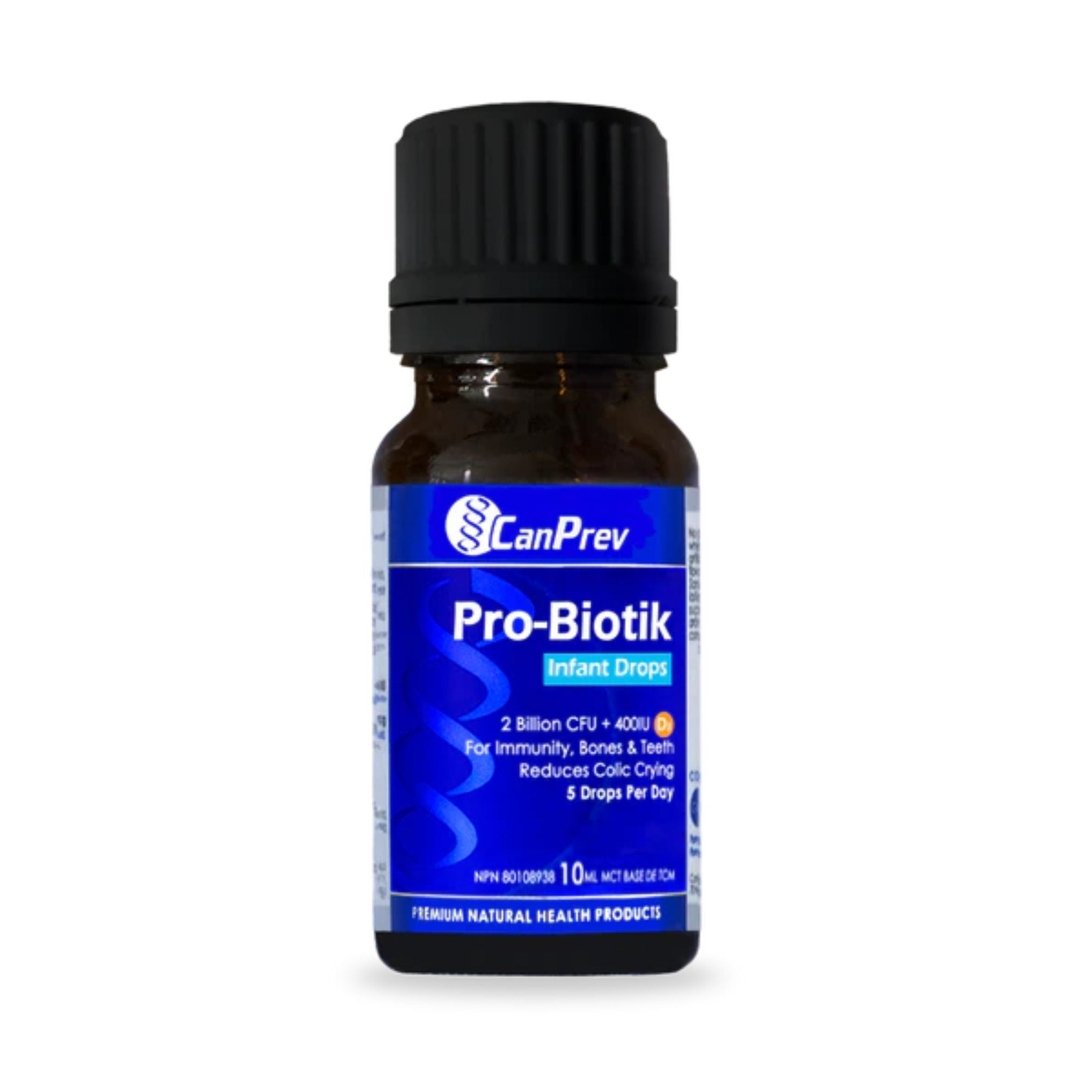 Canprev Pro Biotik Infant Drops 10ml - Probiotic Supplement for Babies - Supports Digestive Health & Immune System - Ideal for Newborns & Infants