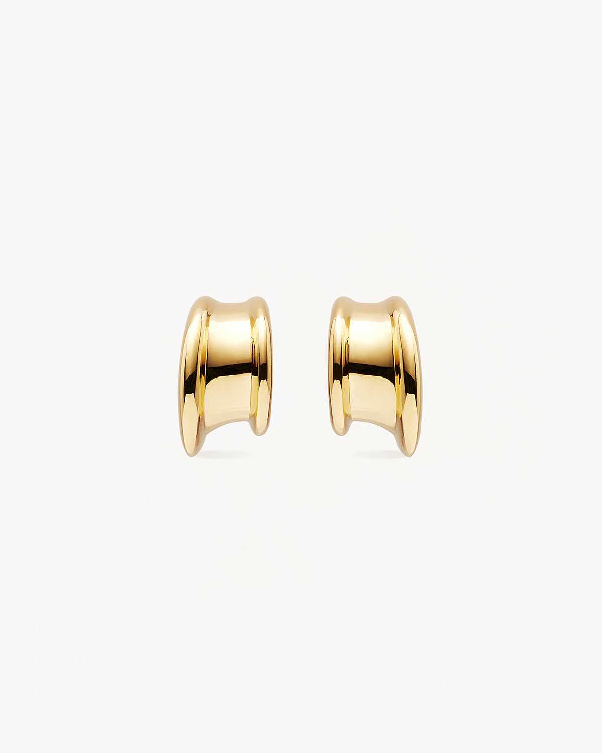18K Gold Vermeil Small Hoop Earrings - Dainty Minimalist Hoops for Women - Perfect for Everyday Wear, Office & Date Night