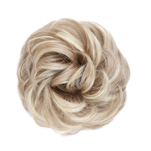 Curly&24H613# (Natural Blonde Mixed Lightest Blonde)