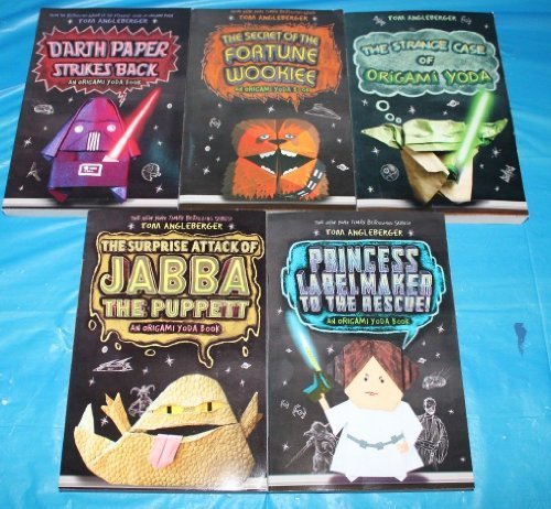 Origami Yoda Series: 5-Book Set by Tom Angleberger | Star Wars Inspired Children's Books for Young Readers | Perfect for Kids' Bedtime Stories & Classroom Reading