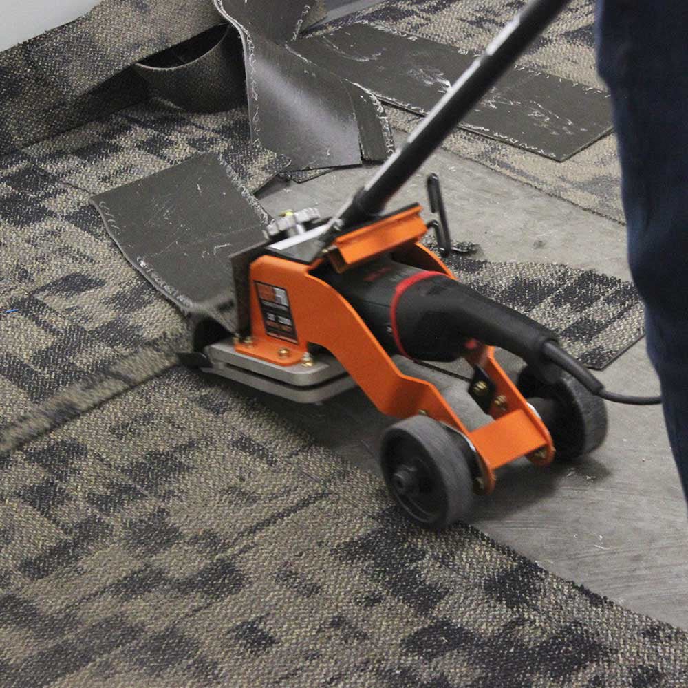Brave 10-Inch Electric Floor Stripper - Heavy Duty Floor Stripping Machine for Hardwood, Tile & Vinyl - Perfect for Home Renovation & Commercial Use