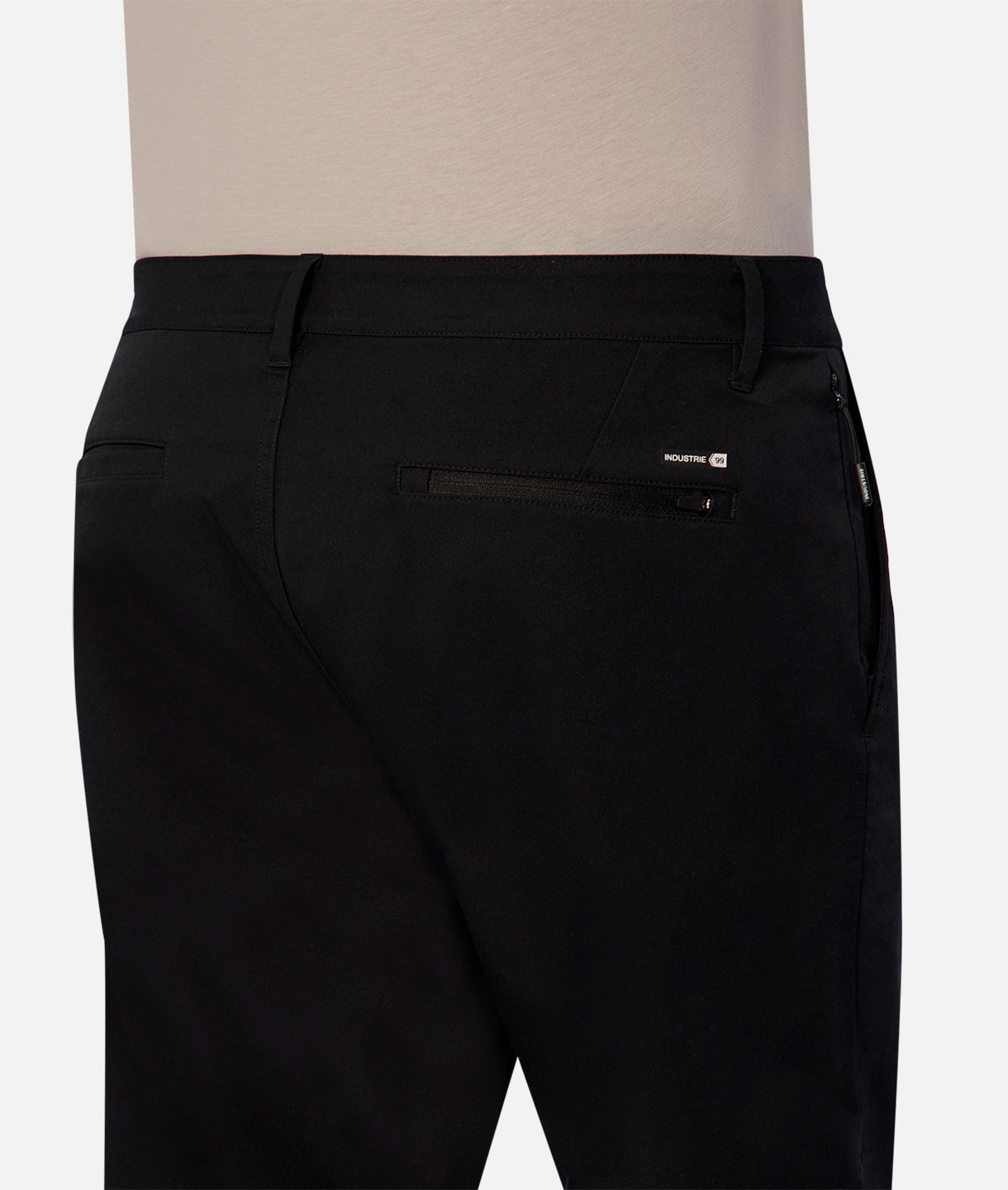 Tech Pinehurst Chino Pants for Men - Classic Black Stretch Comfort Fit Casual Dress Pants - Perfect for Office, Business, Travel & Everyday Wear
