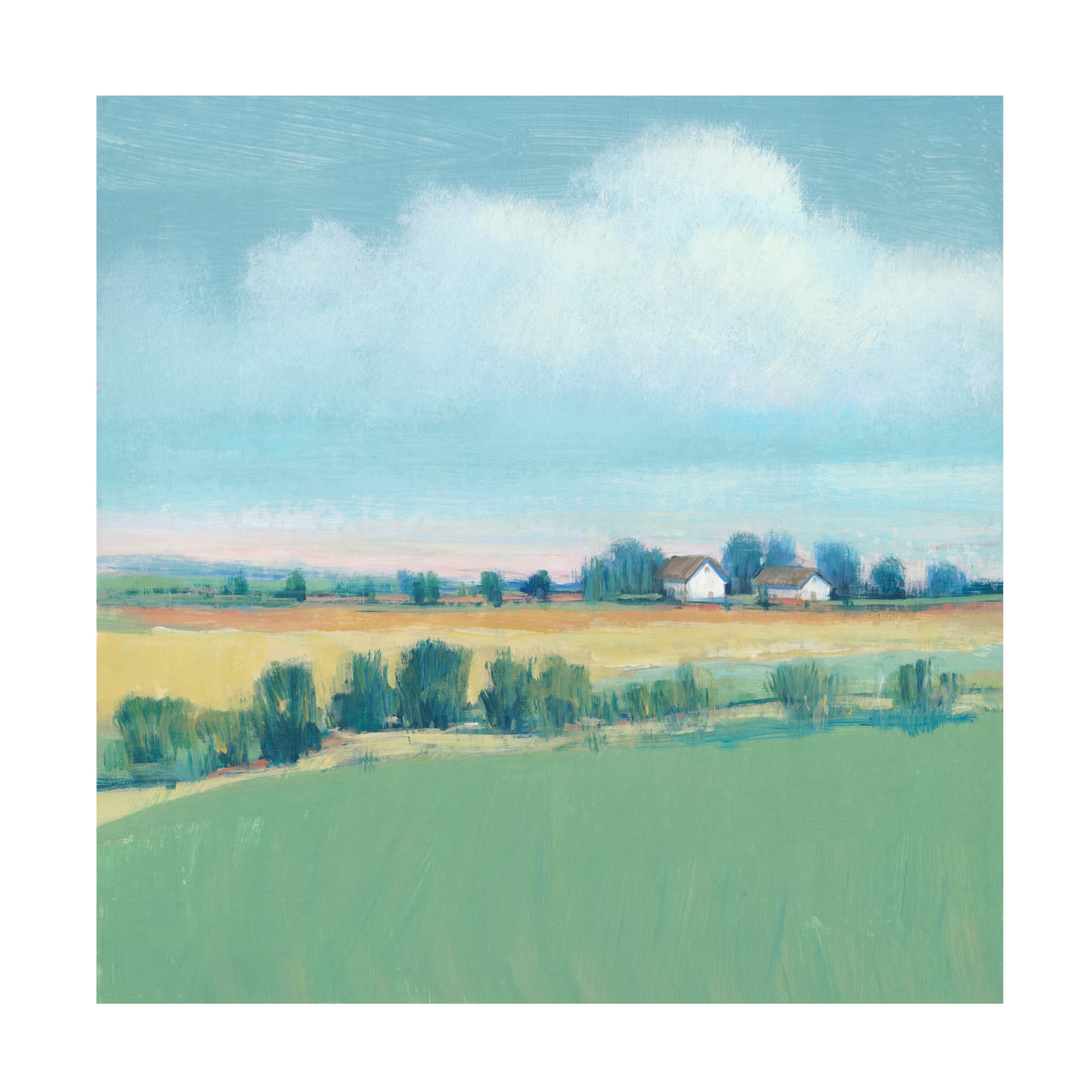 Trademark Fine Art 'The Simple Life I' Canvas Wall Art by Tim O'Toole - Perfect for Living Room, Bedroom & Office Decor