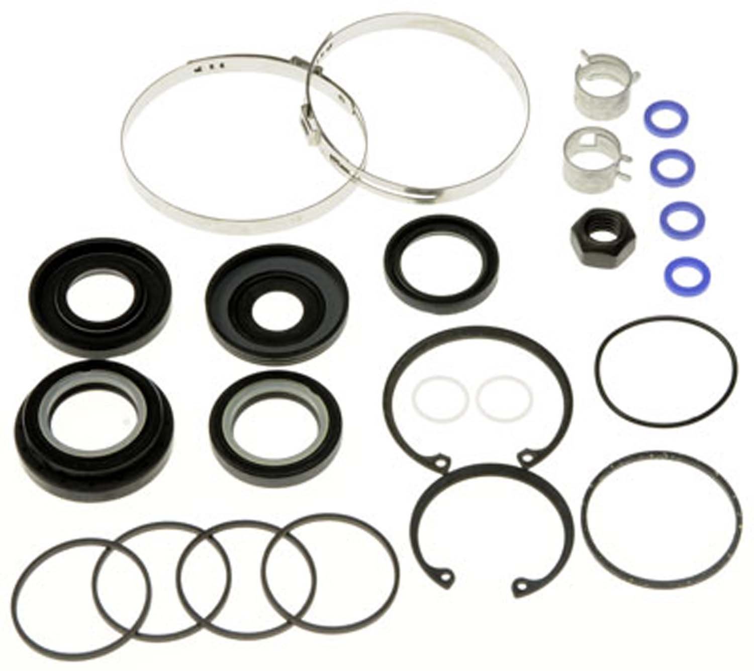 Edelmann 8915 Power Steering Rack and Pinion Seal Kit - Complete Replacement Set for Smooth Steering | Perfect for Ford, Chevy, Dodge Vehicles | DIY Car Repair & Maintenance Solution